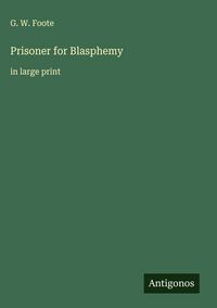 Produktbild: Prisoner for Blasphemy