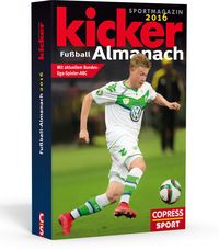 Produktbild: Kicker Fu&szlig;ball-Almanach 2016