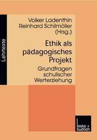 Produktbild: Ethik als p&auml;dagogisches Projekt