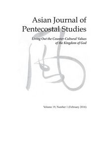 Produktbild: Asian Journal of Pentecostal Studies, Volume 19, Number 1