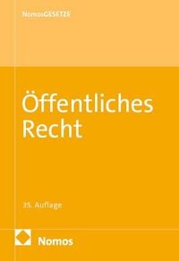 Produktbild: &Ouml;ffentliches Recht