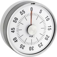 Produktbild: TFA Dostmann Puck Timer Wei&szlig; analog