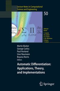 Produktbild: Automatic Differentiation: Applications, Theory, and Implementations