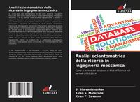 Produktbild: Analisi scientometrica della ricerca in ingegneria meccanica