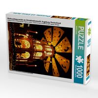 Produktbild: CALVENDO Puzzle Weihnachtspyramide am Christkindlesmarkt, Augsburg, Deutschland | 1000 Teile Lege-Gr&ouml;&szlig;e 64x48cm Foto-Puzzle f&uuml;r gl&uuml;ckliche Stunden