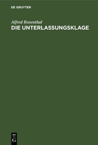 Produktbild: Die Unterlassungsklage