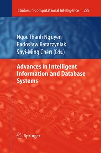 Produktbild: Advances in Intelligent Information and Database Systems