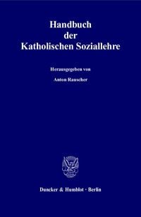 Produktbild: Handbuch der Katholischen Soziallehre.