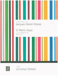 Produktbild: Mazas, J: 12 kleine Duette op.38 (1-6)