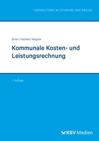 Produktbild: Kommunale Kosten- und Leistungsrechnung