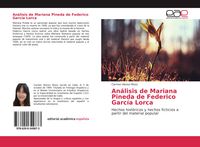 Produktbild: An&aacute;lisis de Mariana Pineda de Federico Garc&iacute;a Lorca
