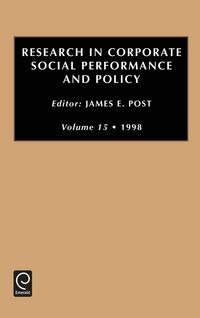 Produktbild: Research in Corporate Social Performance and Policy