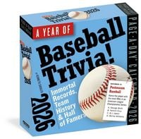 Produktbild: Year of Baseball Trivia Page-A-Day(r) Calendar 2026