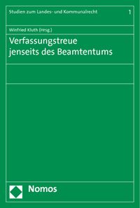 Produktbild: Verfassungstreue jenseits des Beamtentums