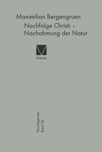 Produktbild: Nachfolge Christi - Nachahmung der Natur