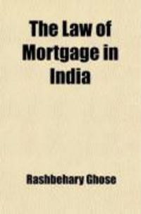 Produktbild: The Law of Mortgage in India