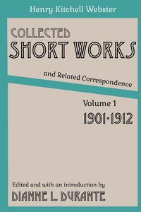 Produktbild: Collected Short Works and Related Correspondence Vol. 1