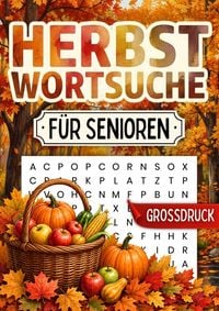 Produktbild: Herbst Wortsuchr&auml;tsel f&uuml;r Senioren - Gro&szlig;druck