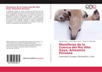 Produktbild: Mam&iacute;feros de la Cuenca del R&iacute;o Alto Itaya, Amazon&iacute;a Peruana