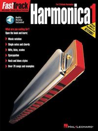 Produktbild: Fasttrack Harmonica Method - Book 1 Book/Online Audio