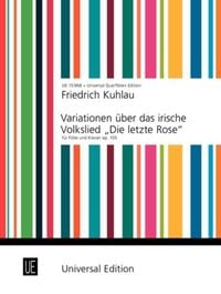 Produktbild: Kuhlau, F: Variationen &uuml;ber das irische Volkslied "Rose"