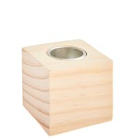 Produktbild: Kerzenhalter W&uuml;rfel, 4,5 x 4,5 x 4,5 cm,