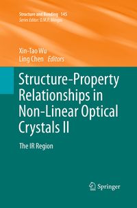Produktbild: Structure-Property Relationships in Non-Linear Optical Crystals II