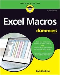 Produktbild: Excel Macros For Dummies, 3rd Edition