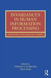 Produktbild: Lachmann, T: Invariances in Human Information Processing