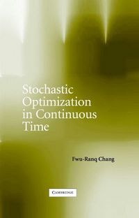 Produktbild: Stochastic Optimization in Continuous Time