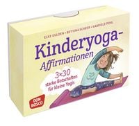 Produktbild: Kinderyoga-Affirmationen. 3 x 30 starke Botschaften f&uuml;r kleine Yogis
