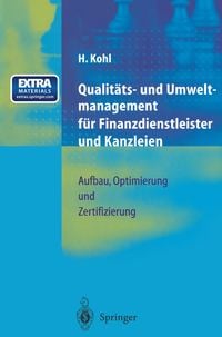 Produktbild: Qualit&auml;ts- und Umweltmanagement f&uuml;r Finanzdienstleister und Kanzleien