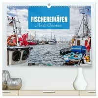 Produktbild: Fischereih&auml;fen an der Ostseek&uuml;ste (hochwertiger Premium Wandkalender 2026 DIN A2 quer), Kunstdruck in Hochglanz