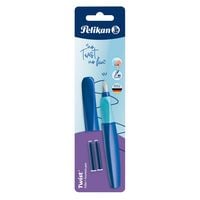 Produktbild: Pelikan F&uuml;llhalter Twist, Deep Blue, Feder M, universell f&uuml;r Rechts- und Linksh&auml;nder