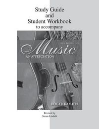 Produktbild: Music: Study Guide and Student Workbook