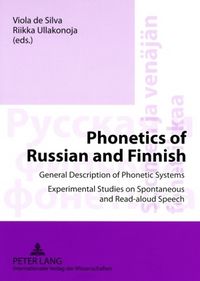 Produktbild: Phonetics of Russian and Finnish