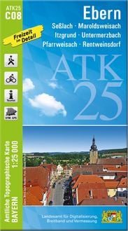 Produktbild: ATK25-C08 Ebern (Amtliche Topographische Karte 1:25000)