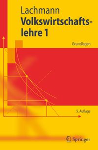 Produktbild: Volkswirtschaftslehre 1