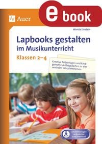 Produktbild: Lapbooks gestalten im Musikunterricht Kl. 2-4