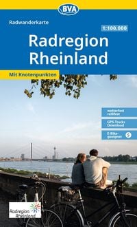 Produktbild: BVA Radwanderkarte RadRegion Rheinland die sch&ouml;nsten Radtouren mit Knotenpunkten 1:100.000