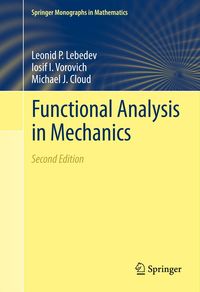Produktbild: Functional Analysis in Mechanics