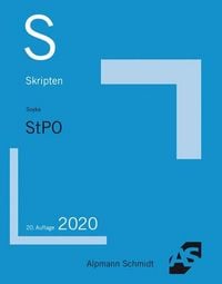 Produktbild: Skript StPO