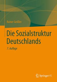 Produktbild: Die Sozialstruktur Deutschlands