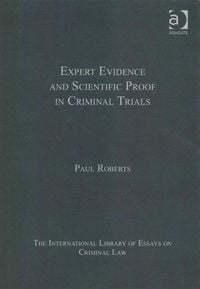 Produktbild: Expert Evidence and Scientific Proof in Criminal Trials