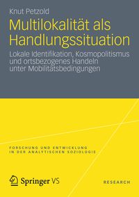Produktbild: Multilokalit&auml;t als Handlungssituation