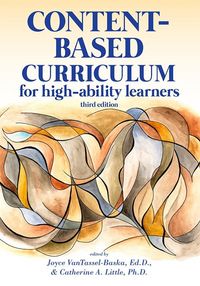 Produktbild: Content-Based Curriculum for High-Ability Learners
