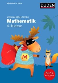 Produktbild: Wissen &ndash; &Uuml;ben &ndash; Testen: Mathematik 4. Klasse