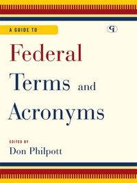 Produktbild: A Guide to Federal Terms and Acronyms