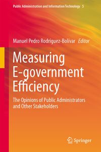 Produktbild: Measuring E-government Efficiency