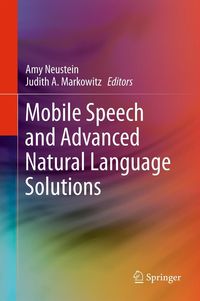 Produktbild: Mobile Speech and Advanced Natural Language Solutions
